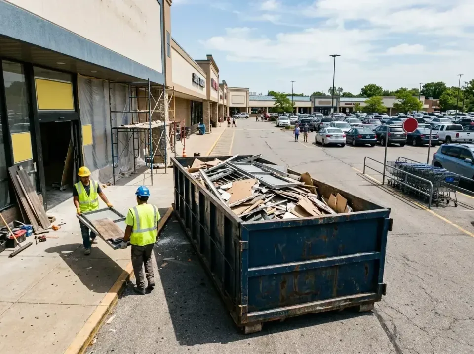 retail-store-renovation-debris-003 — frequently asked questions, Roll-off Dumpster Rentals in Cherry Hill, VA